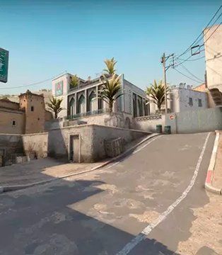 Фоновое изображение карты Dust II