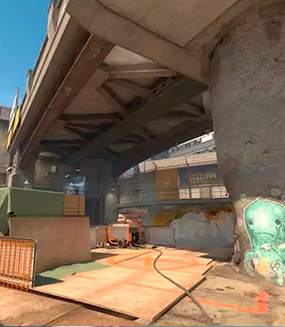 Фоновое изображение карты Overpass